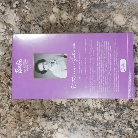 Katherine Johnson Barbie Inspiring Woman Series NIB - Picture 4 of 12